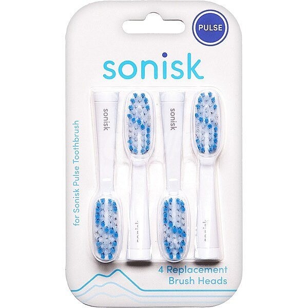 Sonisk Recambios Cabezales para Cepillo Dental Sónico 4 Unidades
