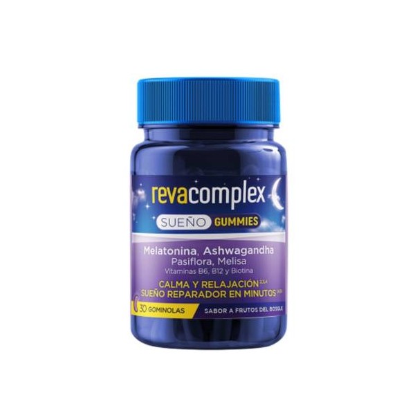 Revacomplex Sueño Gummies 30 Gominolas Sabor Fru