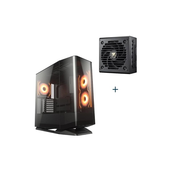 Cougar caja fv270 rgb + fte gex pro 850 80+gold